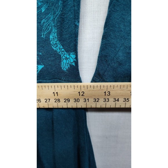 Sundial Arts Handmade dress Blue Mermaid size Small Round Neck EUC - Picture 13 of 13